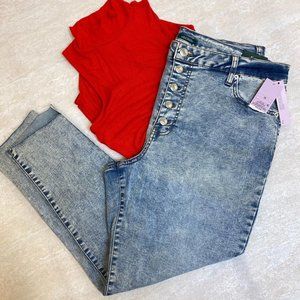 Women's Size 12 High Rise Skinny Jeans